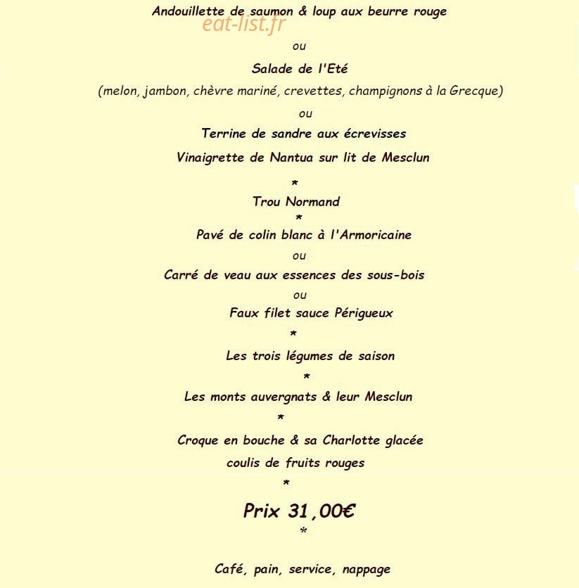 L'Athénée — carte page 8