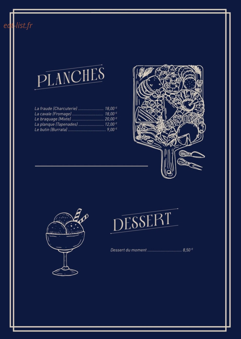 L’imposteur — carte page 1