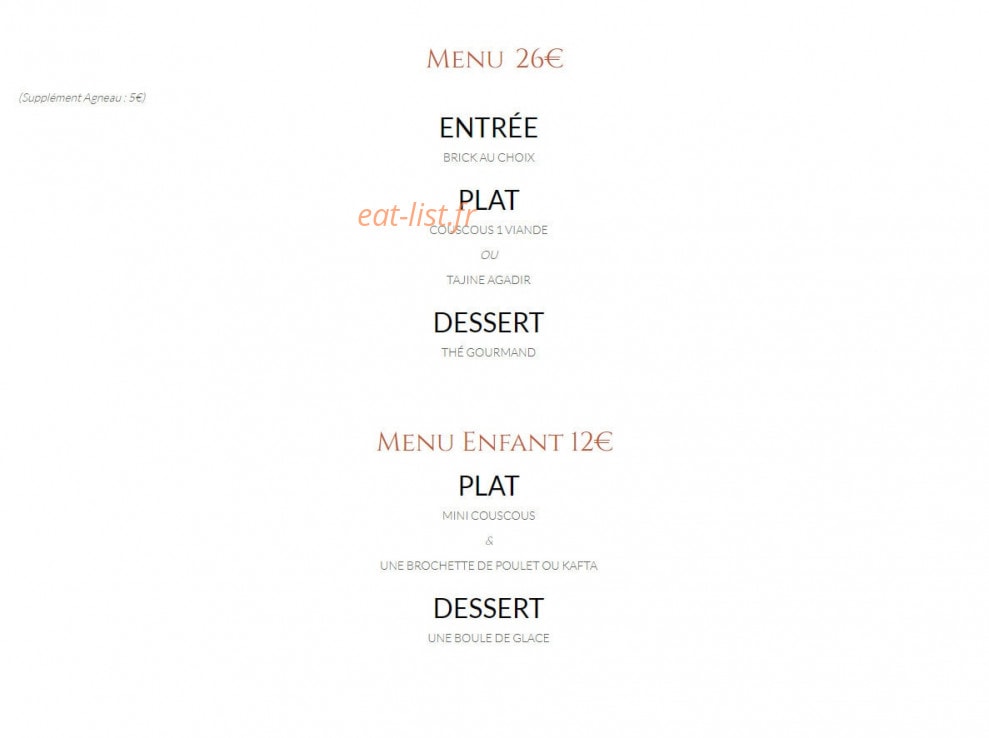 La Medina — carte page 3