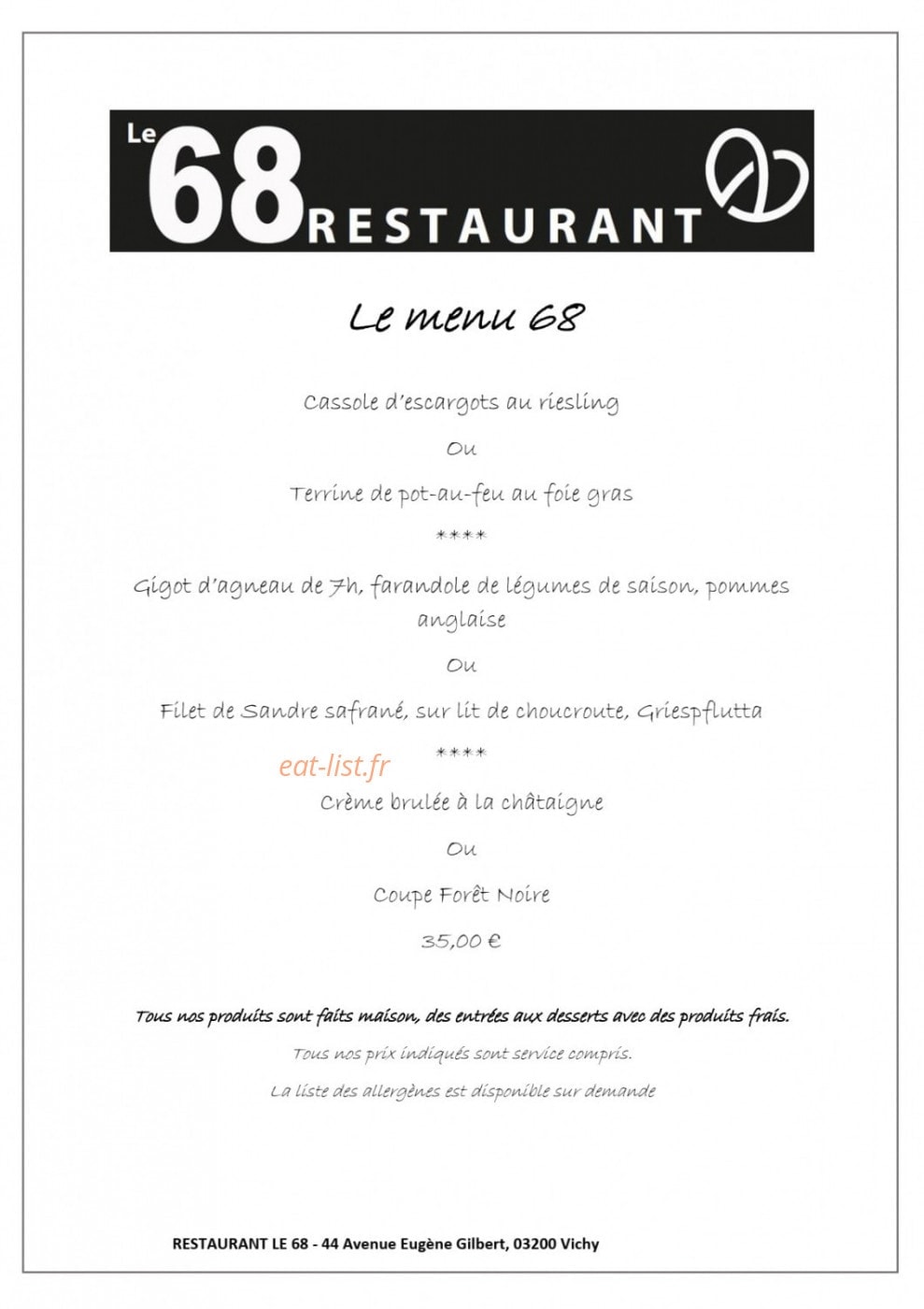 Le 68 — carte page 3
