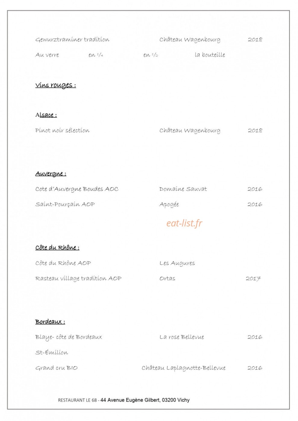 Le 68 — carte page 5