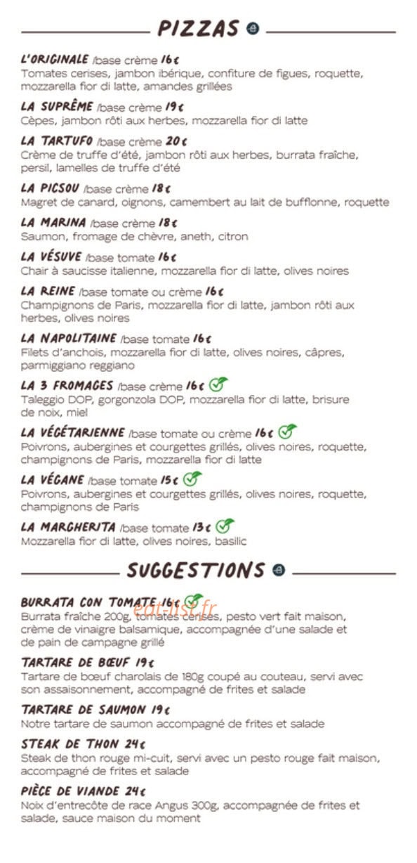 Le Chill — carte page 2