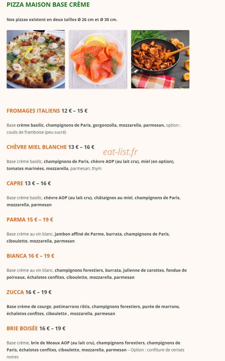 Le Florencia — carte page 2