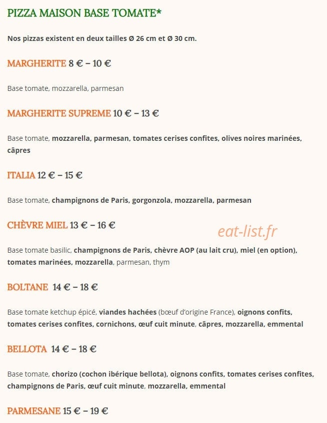 Le Florencia — carte page 3