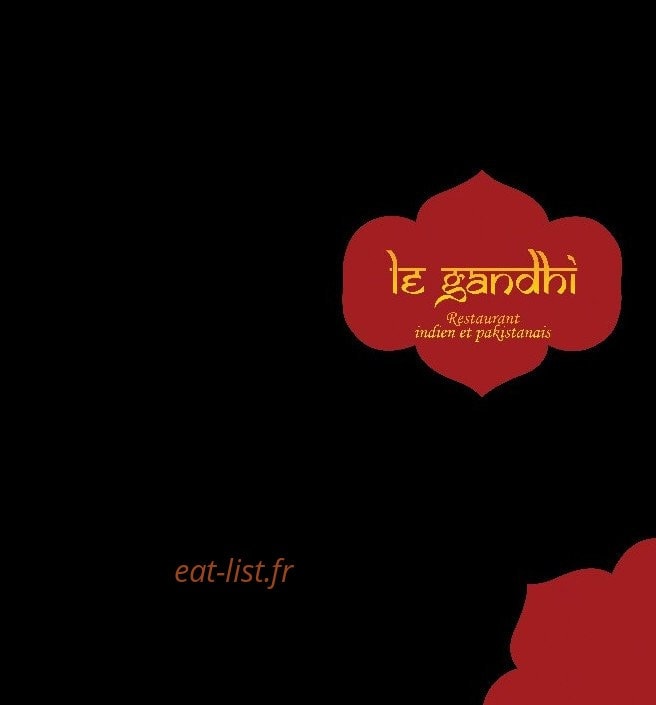 Le Gandhi — carte page 1