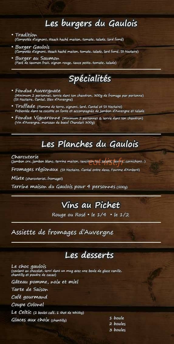 Le Gaulois — carte page 2