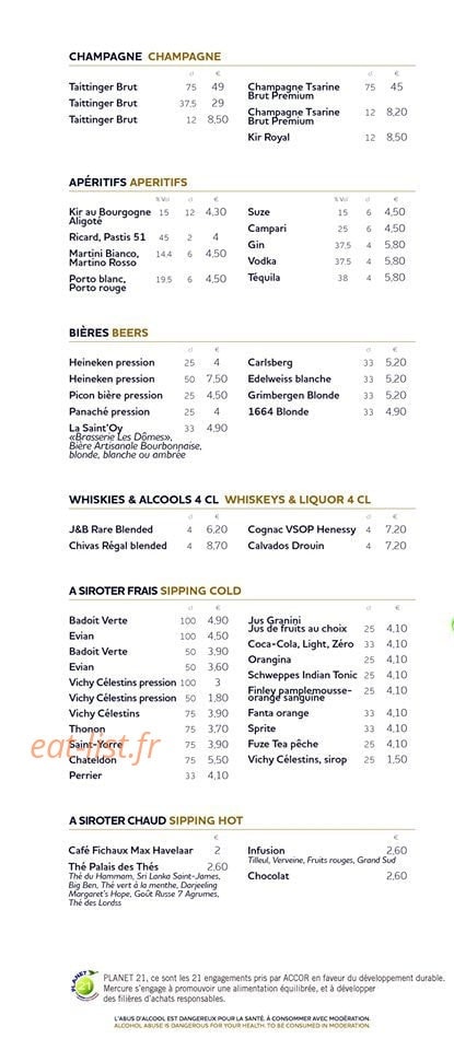 Les dômes — carte page 4