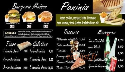 Resto Hannibal — carte page 3