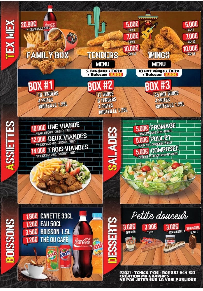 Tchik T'os — carte page 6