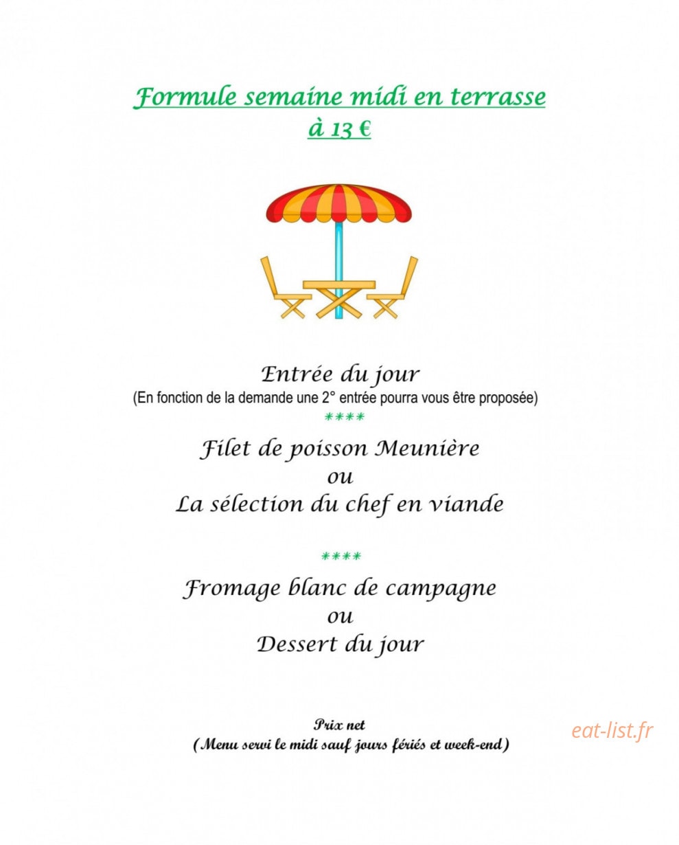 Le Calvaire — carte page 1