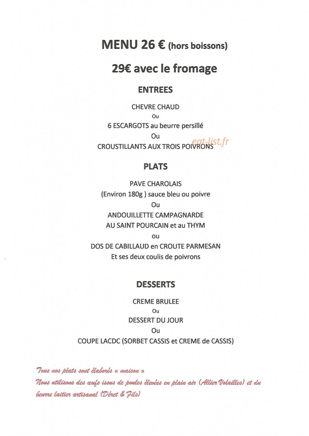 La croisée des chemins — carte page 1