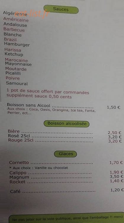 Frit'Nath — carte page 2