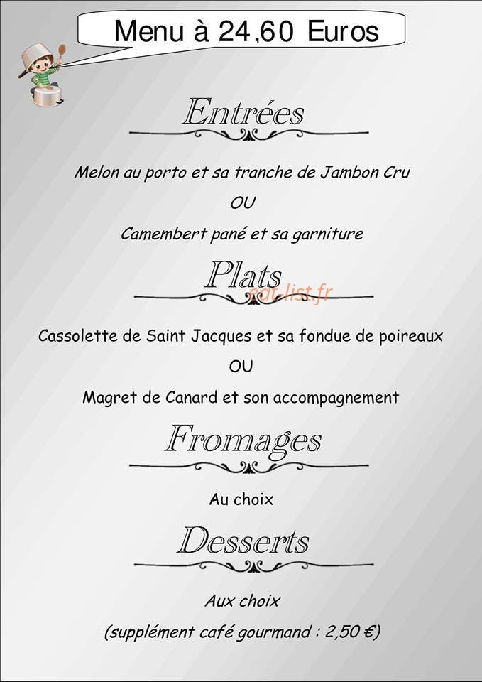 Aux Bambins Gourmands — carte page 6