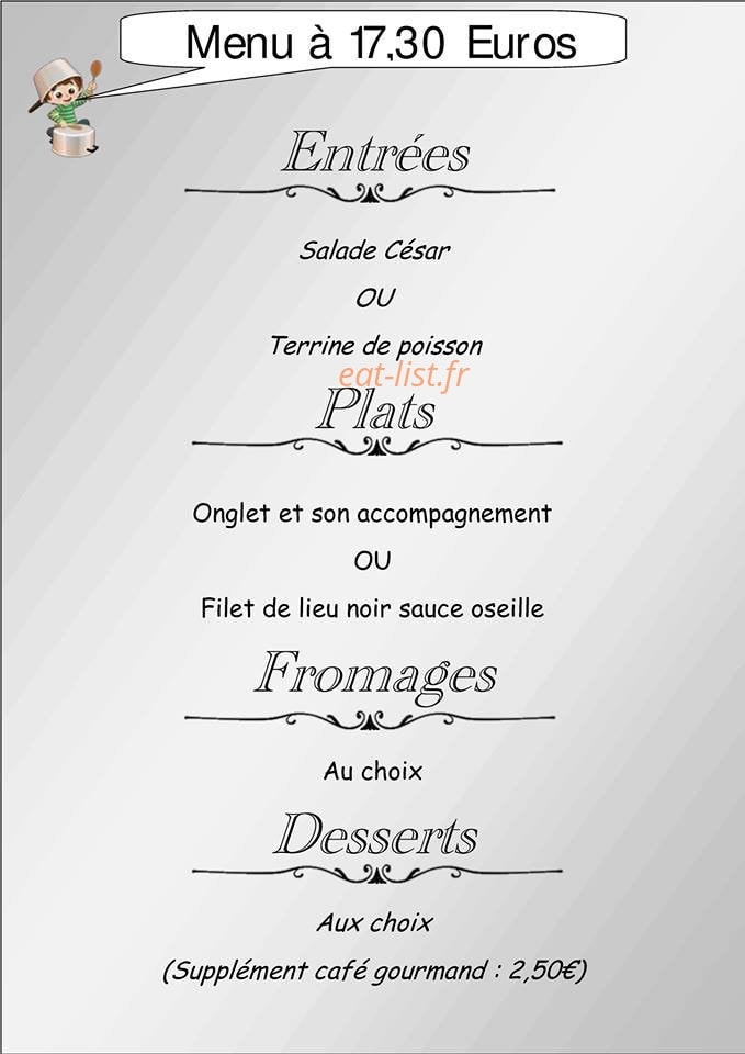Aux Bambins Gourmands — carte page 4