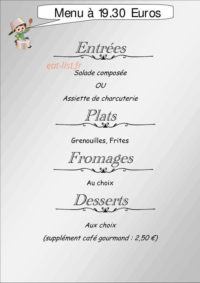 Aux Bambins Gourmands — carte page 5