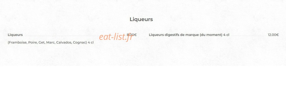 Auberge de l'olive & Les Bocaux d'Iris — carte page 9