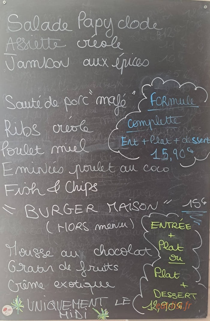 Papy Clode — carte page 1