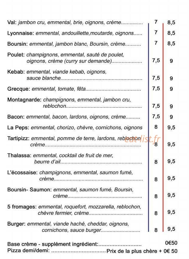 Croque Notes — carte page 3