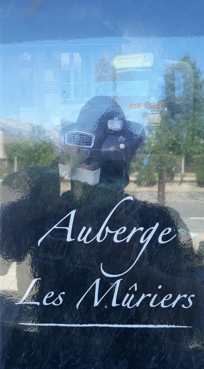 Auberge les Muriers — carte page 1
