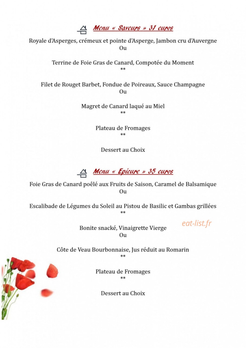 Au Coeur de Meaulne — carte page 3