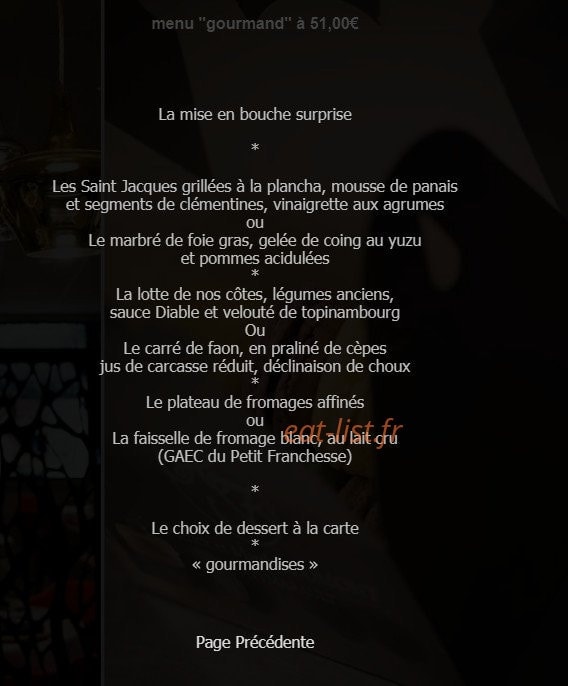 Hotel de France — carte page 3