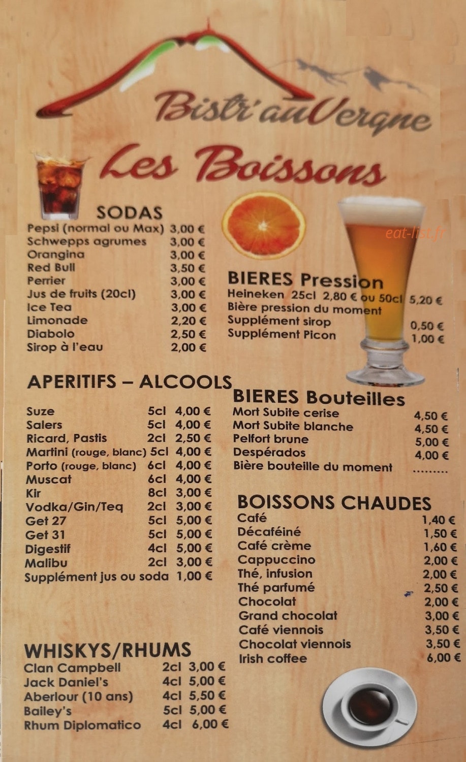 Bistr'auVergne — carte page 5
