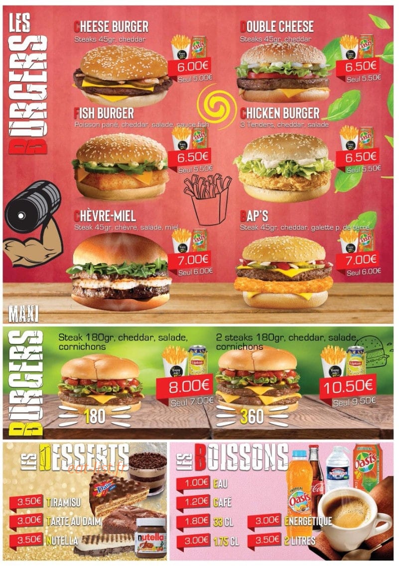 Enjoy eat domérat — carte page 5