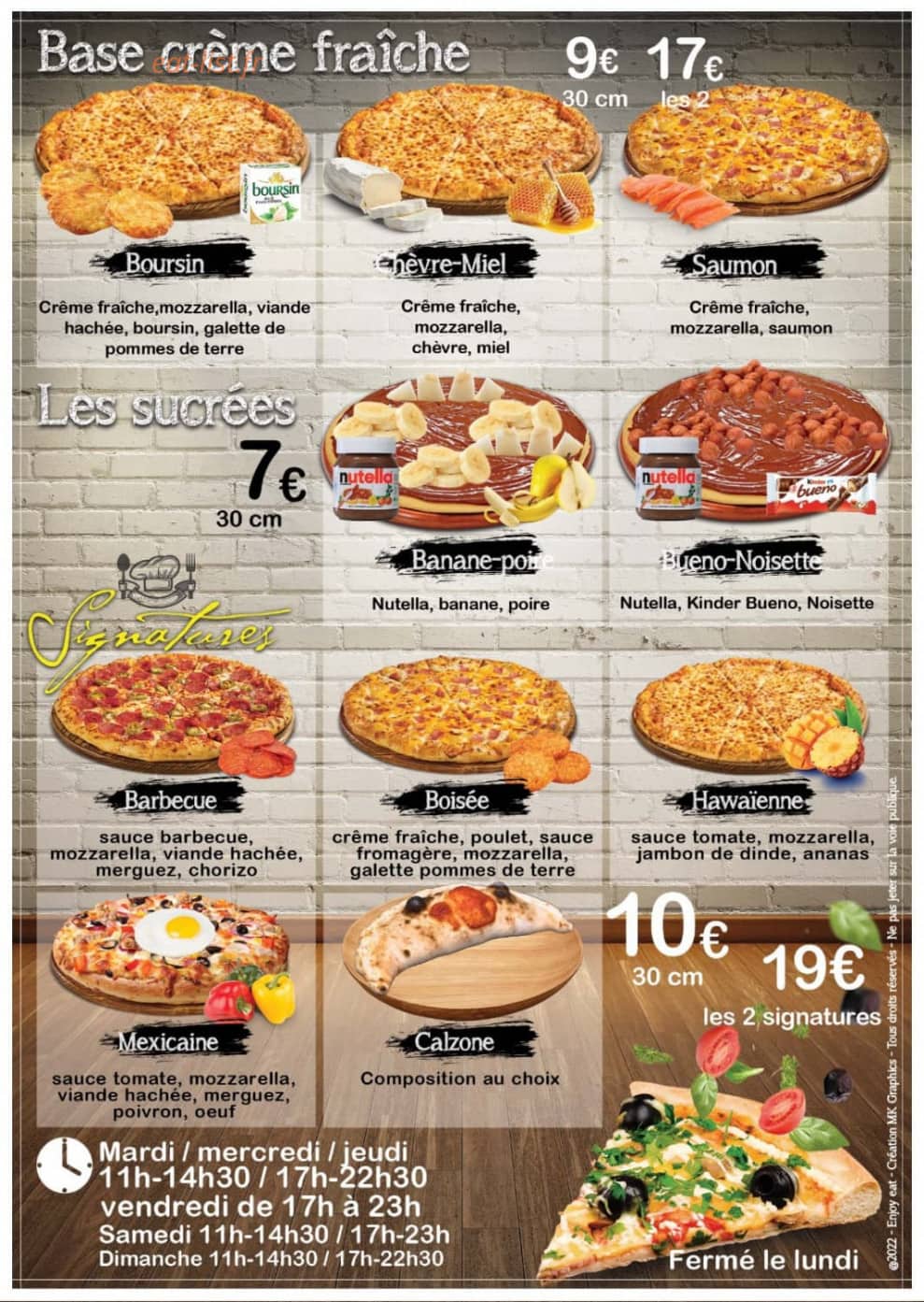 Enjoy eat domérat — carte page 3