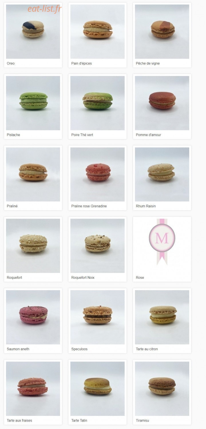 Le Monde du Macaron — carte page 7
