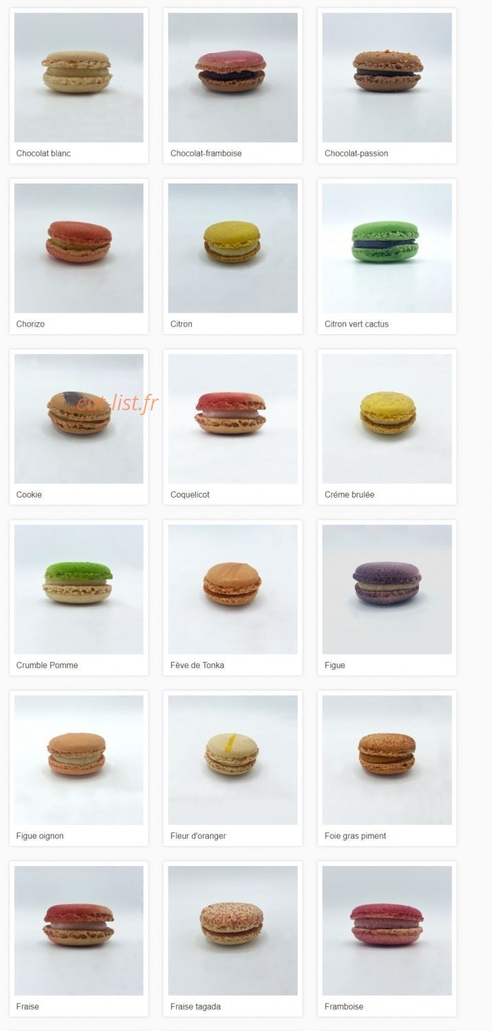 Le Monde du Macaron — carte page 5