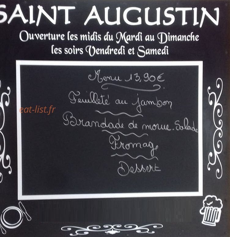 Saint Augustin — carte page 2