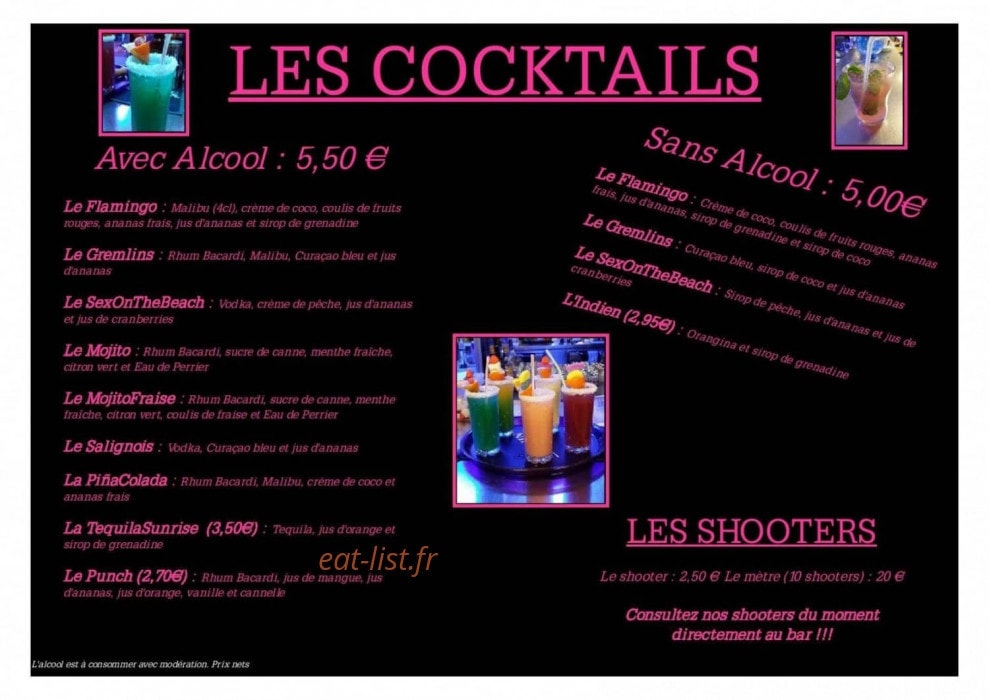 Chez Fred — carte page 2