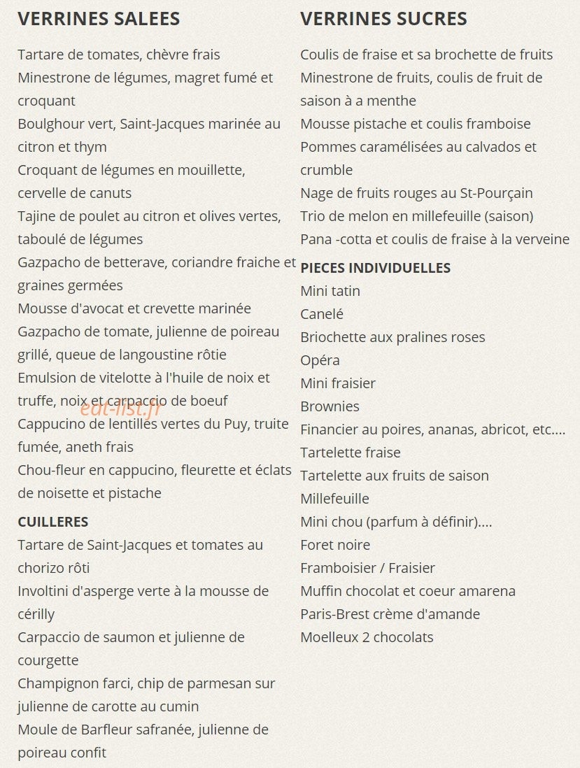 Le Chêne Vert — carte page 18