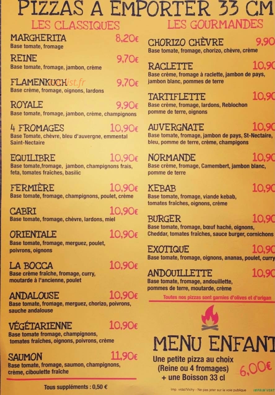 Pizza la boccà — carte page 2