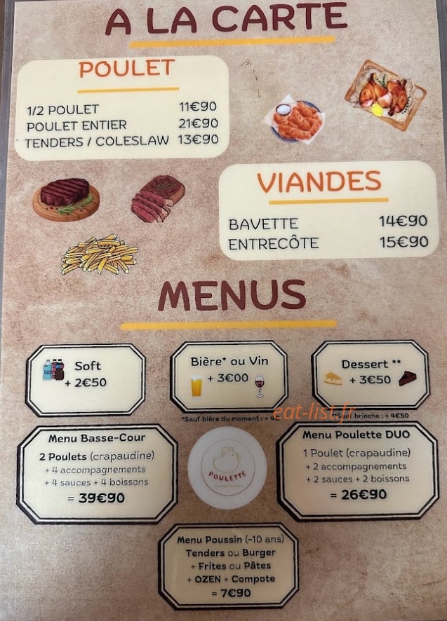 Poulette — carte page 2