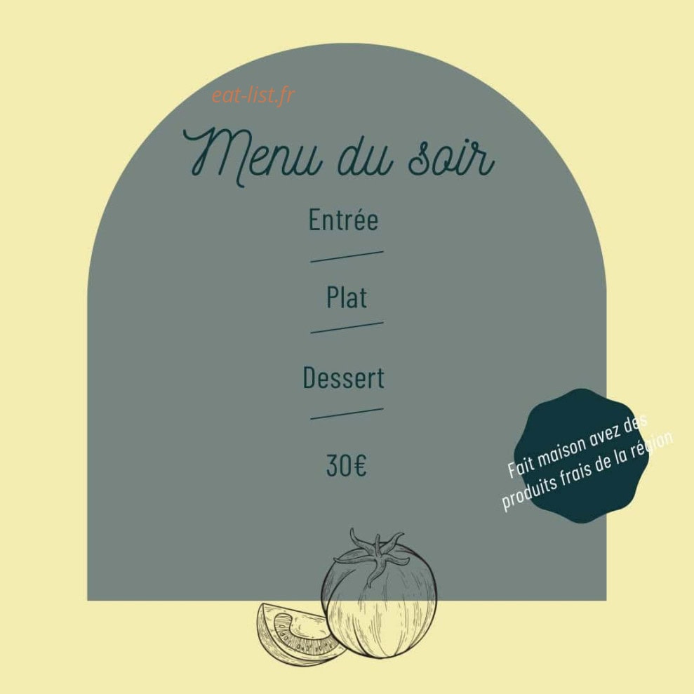 Auberge du Précontent — carte page 3