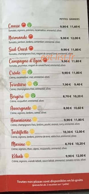 PIzza conda — carte page 3