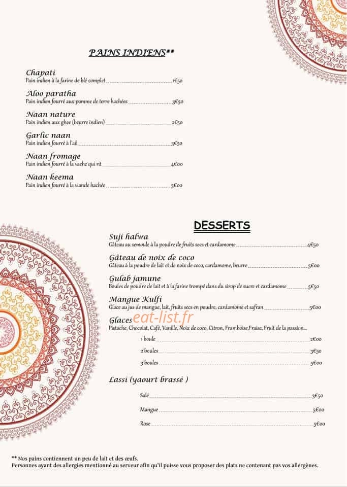 Bollywood tadka — carte page 4