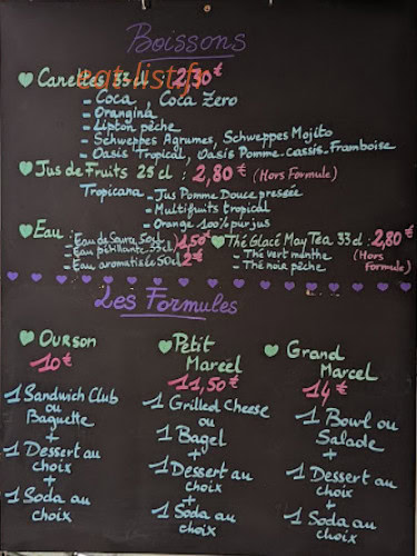 Chez Marcel & Cie — carte page 2