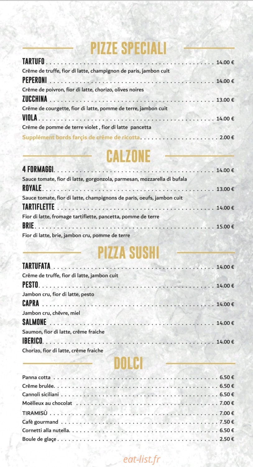 L'italiano — carte page 2