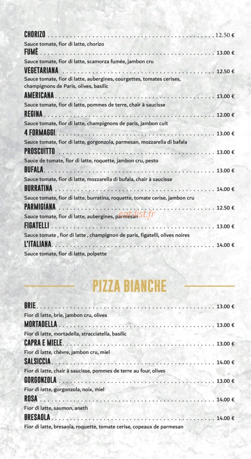 L'italiano — carte page 3