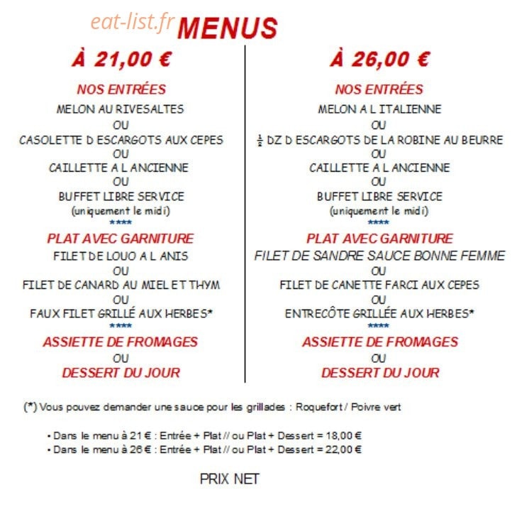 La Maréchalerie — carte page 1
