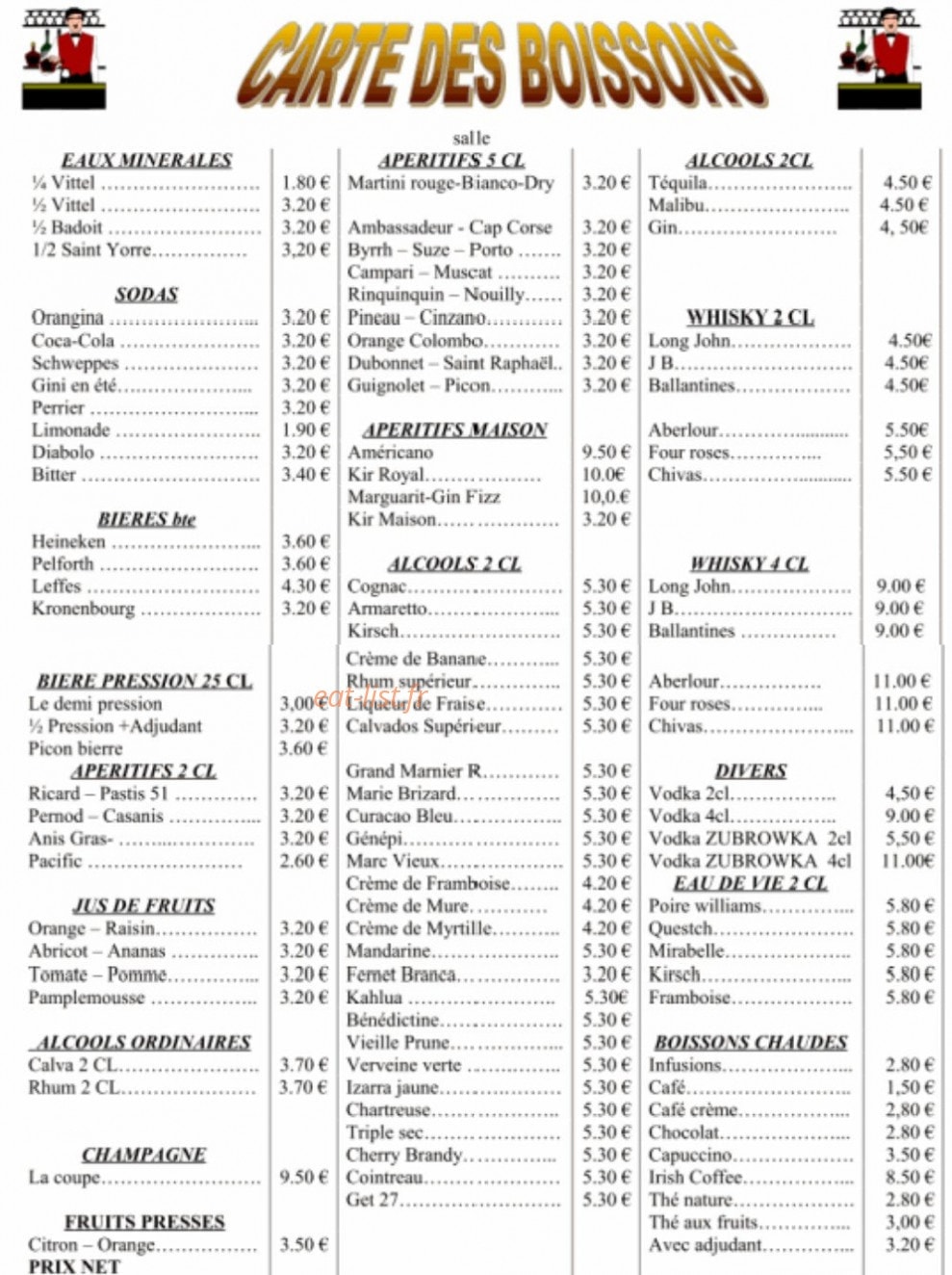 La Maréchalerie — carte page 6