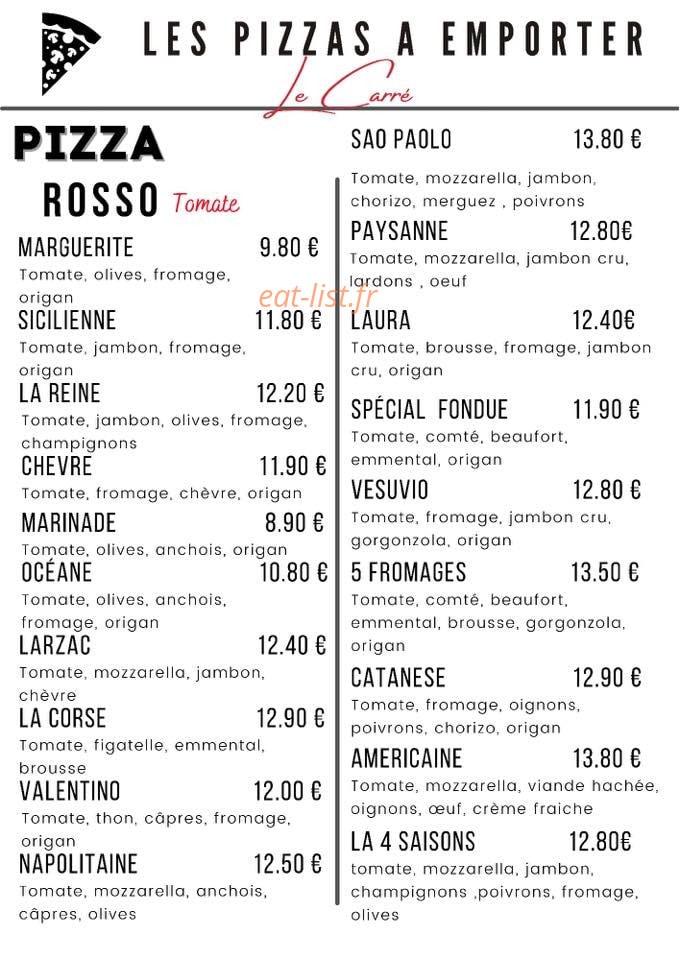 Le Carré — carte page 1
