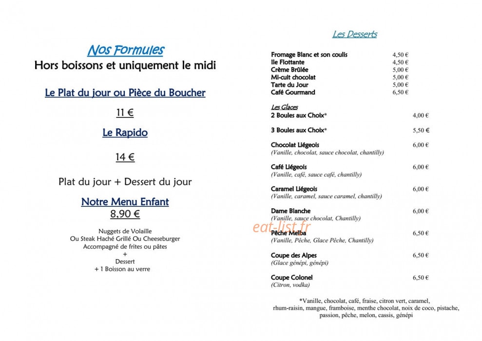 Le flamingo — carte page 3