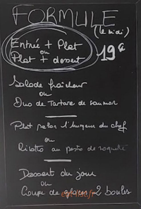 Le Green Garden — carte page 2