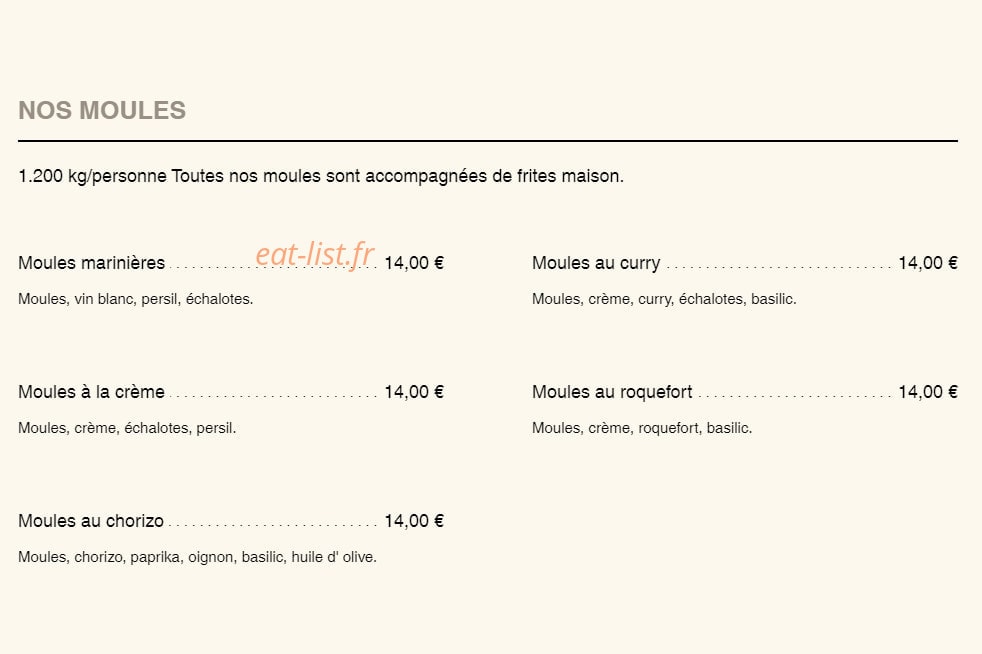 Le Victor Hugo — carte page 2