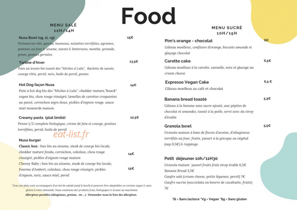 Nusa — carte page 1