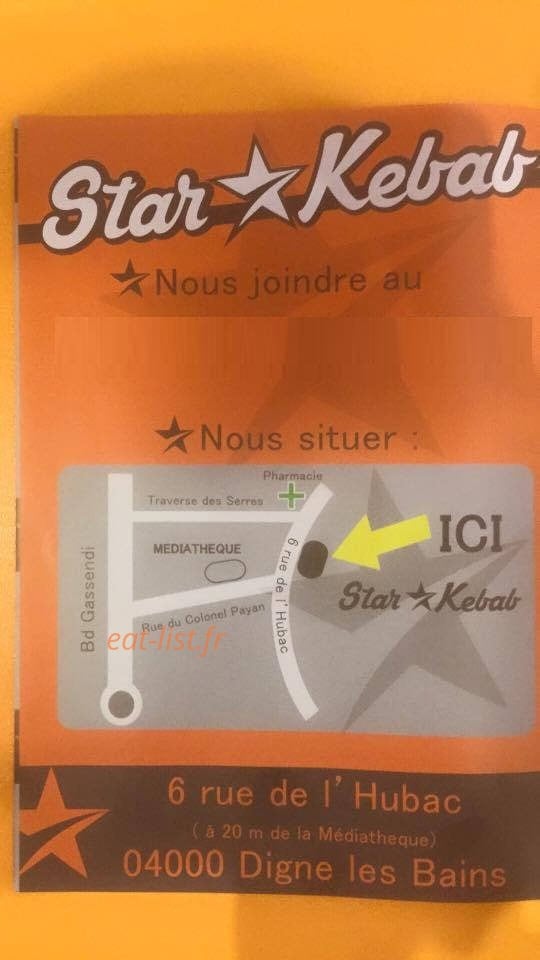 Star Kebab — carte page 4