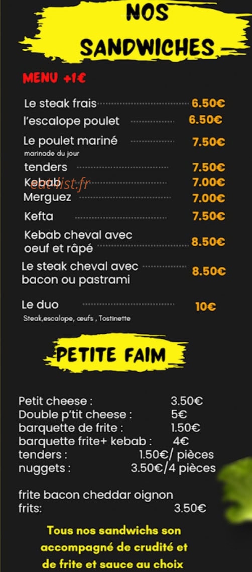 BK Food — carte page 4